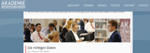 Media Meets Assekuranz, Quelle: Screenshot http://mediameetsassekuranz.de
